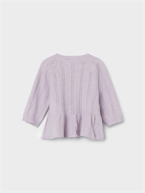 NAME IT Strik Cardigan Ritrille Orchid Petal